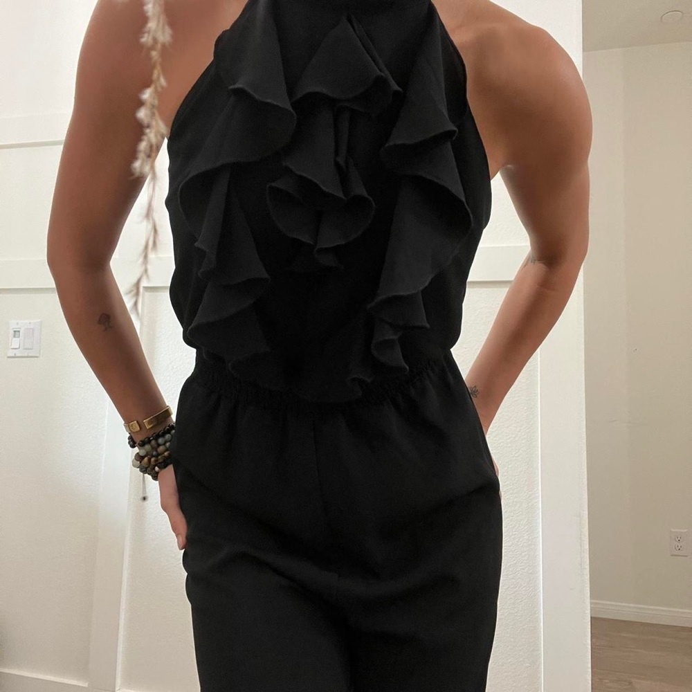 LEITH black jumpsuit size small